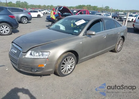 2006 Audi A6 3.2 из США, поврежденный, VIN WAUDH74F86N095823